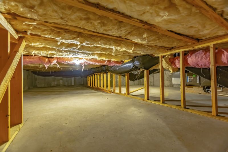 Sealed and Finished Crawlspace